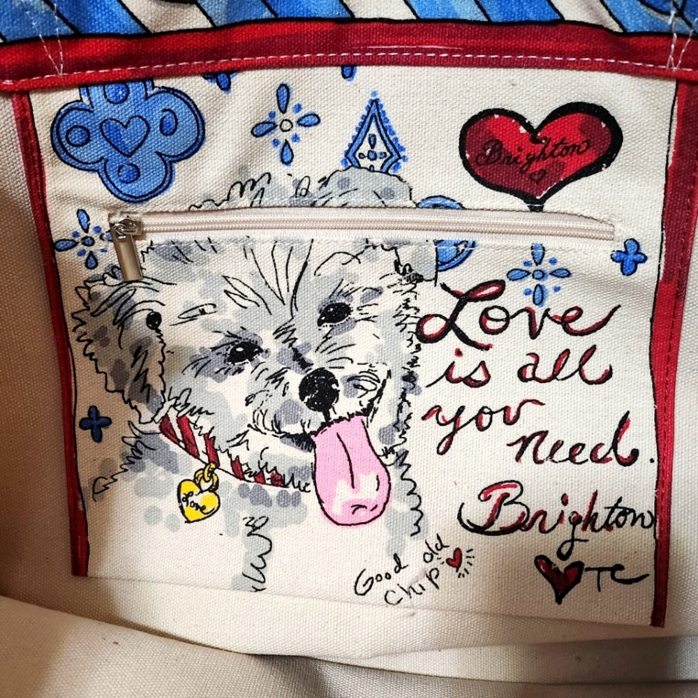 Brighton Love Sparkle Tote NWT - Picture 5 of 5